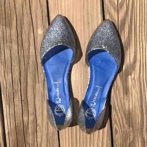 Jeffrey Campbell sparkle flats